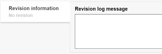 You do not need to include a revision log message on the first post, but this will be useful when members edit the wiki later on.